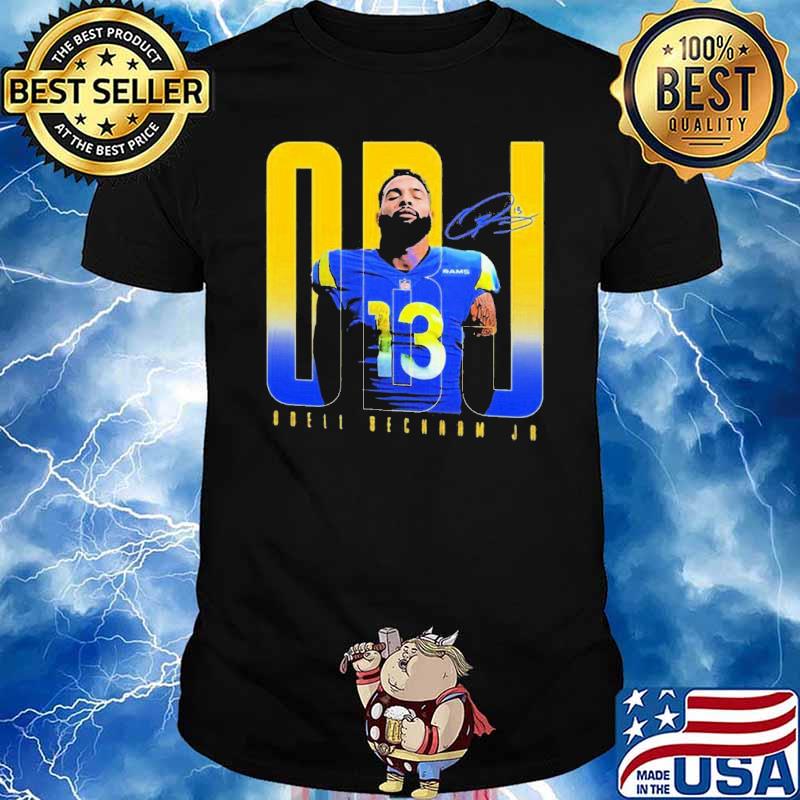 Odell Beckham JR Los Angeles Rams Shirt,Sweater, Hoodie, And Long Sleeved,  Ladies, Tank Top