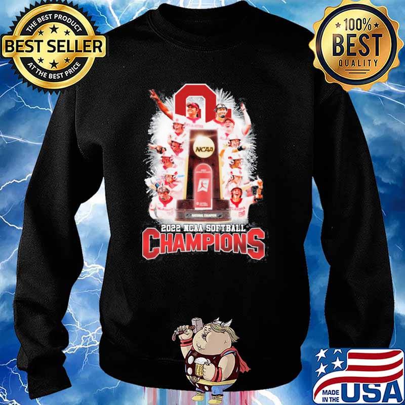 Oklahoma 2022 NCAA Softball Champions Shirt Sweater