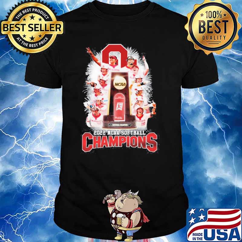 Oklahoma 2022 NCAA Softball Champions Shirt