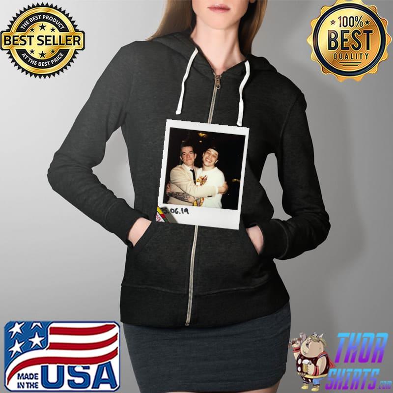Pete and John T-Shirt Full Zip Hooded
