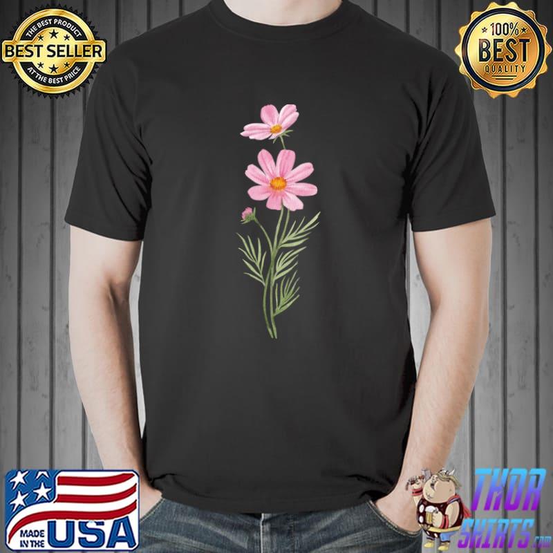 Pink flower T-Shirt