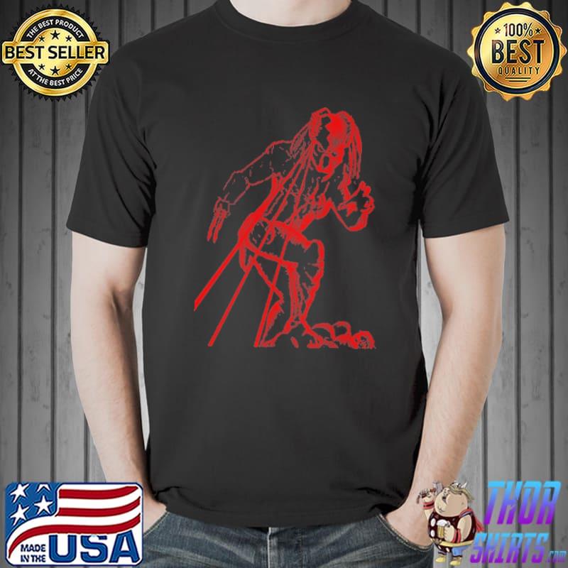 Predator Red Light Shirt Unisex