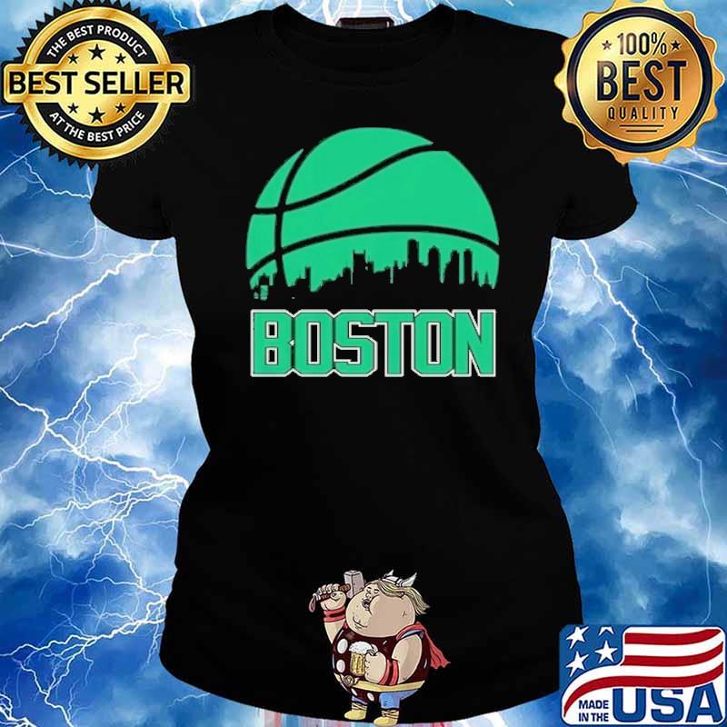 Retro Boston Celtics Basketball Shirt Ladies tee