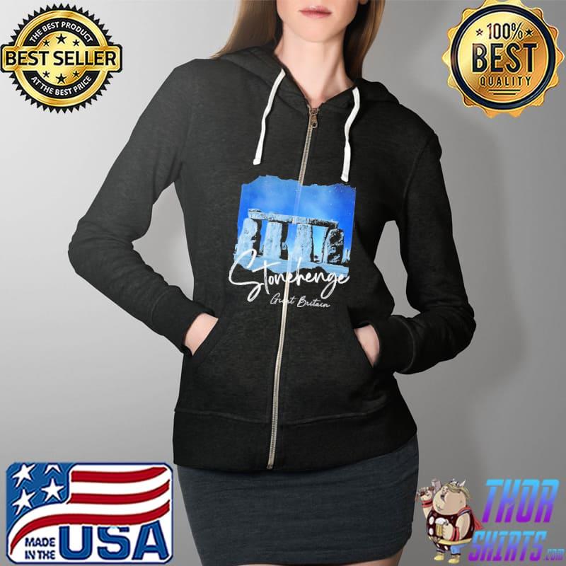Stonehenge england souvenir stonehenge at night s Full Zip Hooded