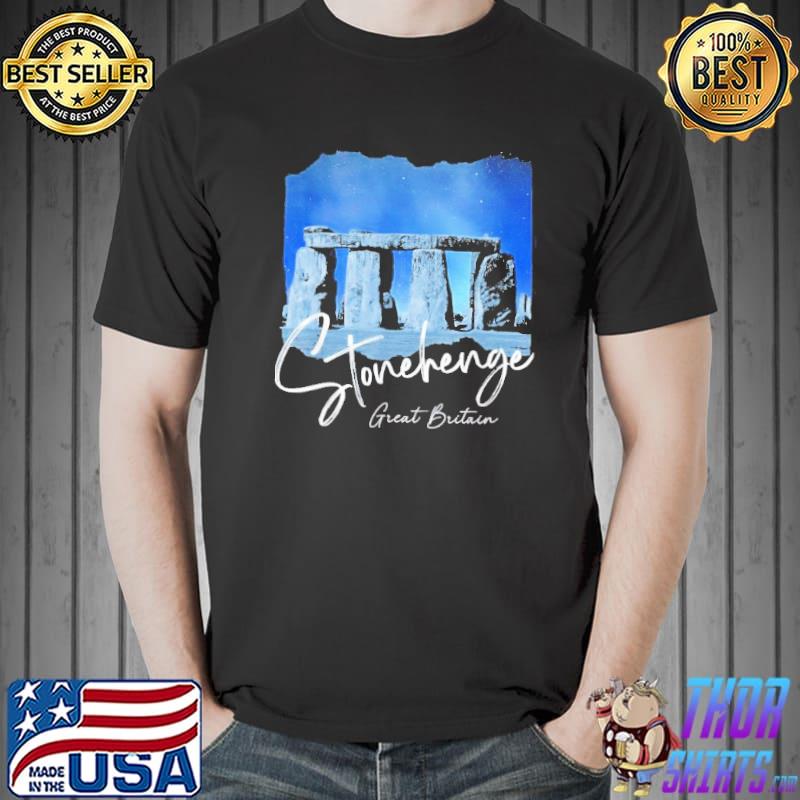 Stonehenge england souvenir stonehenge at night shirt