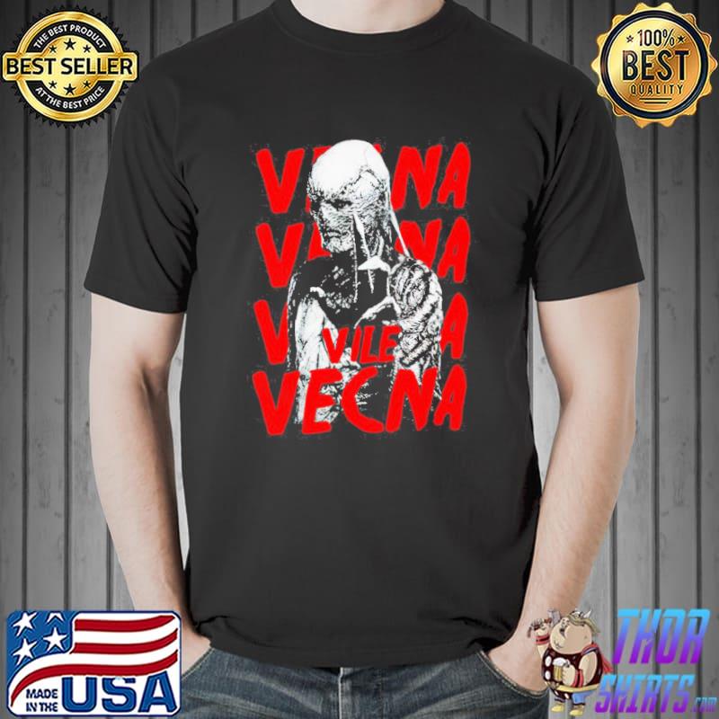 Stranger things 4 vecna vile stack shirt