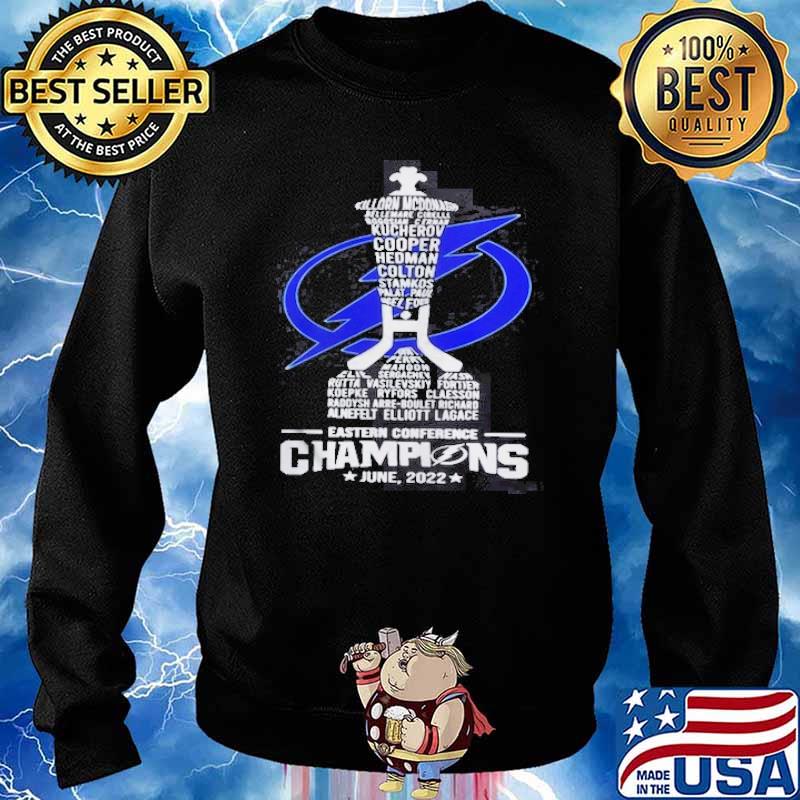 Tampa Bay Lightning Cup Eastern Conference Champions June 2022 s Sweater