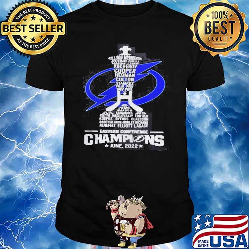 Tampa Bay Lightning Cup Eastern Conference Champions June 2022 shirt