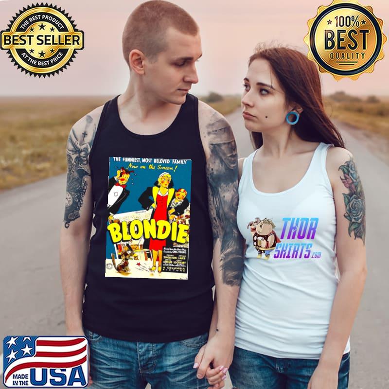 The funniest most beloved family retro blondie band s Tank Top