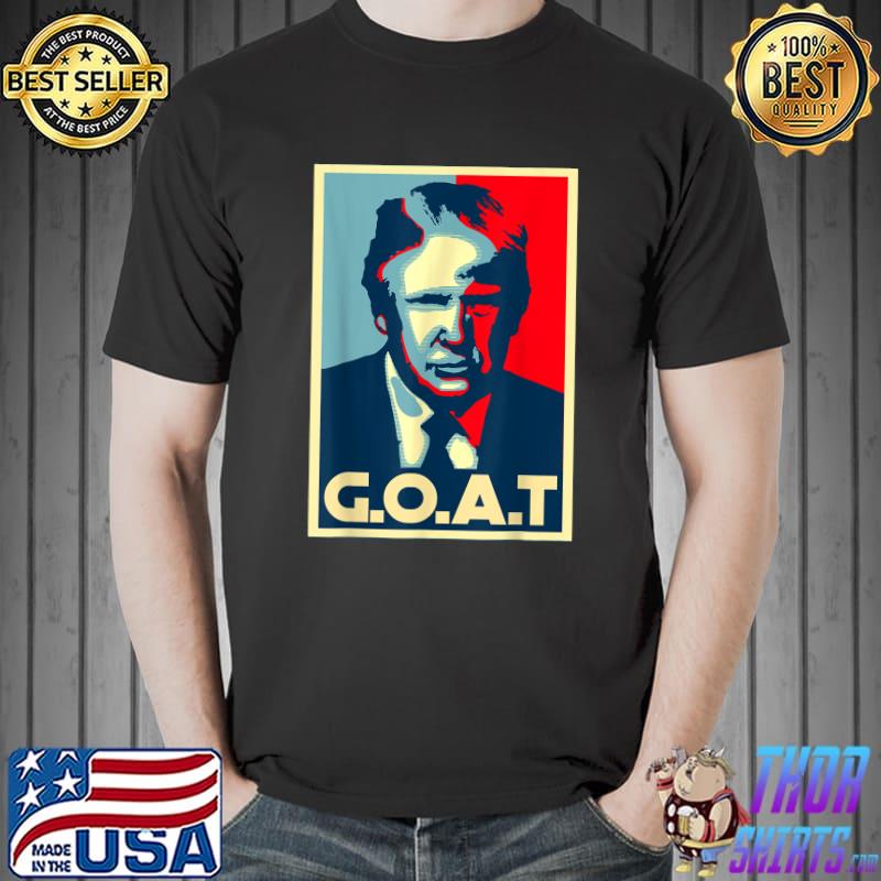 Trump GOAT Middle Finger I'll Be Back Election 2024 Support T-Shirt