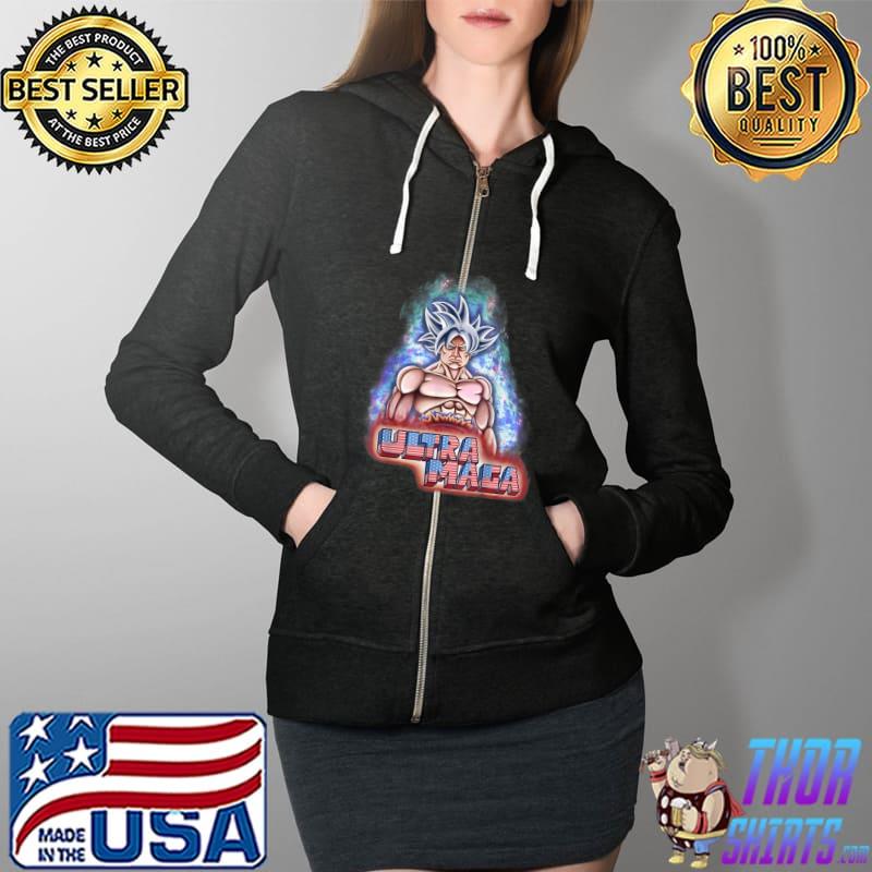 Trump Ultra Maga, Ultra Instinct Trump T-Shirt Full Zip Hooded
