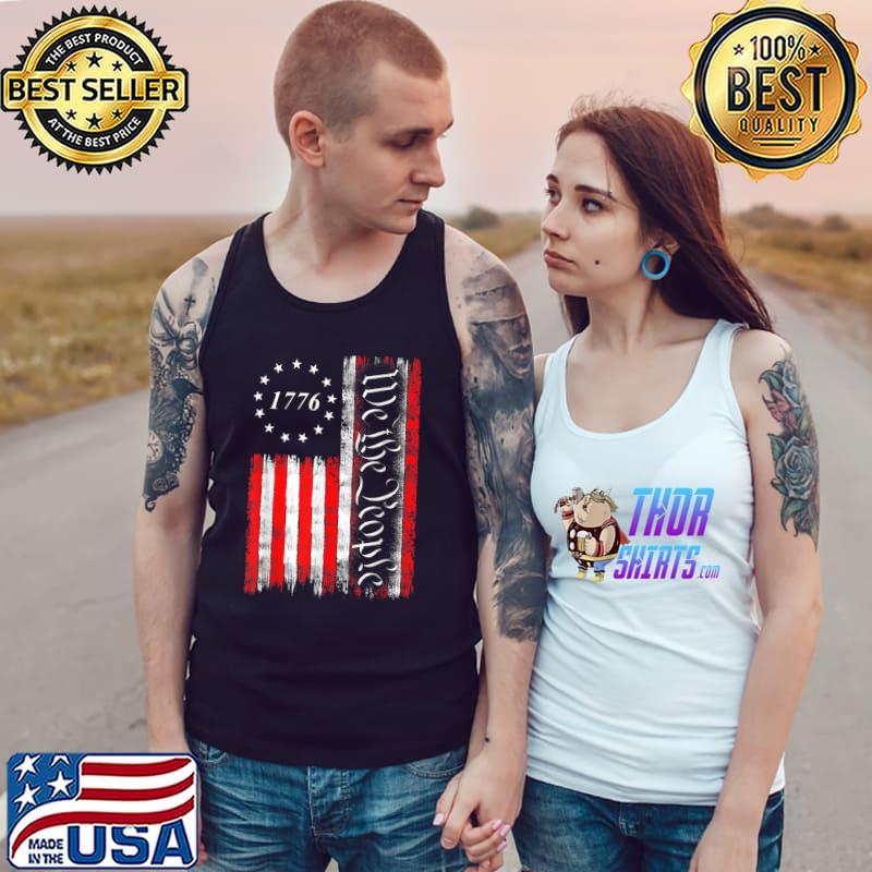 Of The People By The People Unisex Tank Top Patriotic T Shirt American Flag T Shirt USA T Shirt, We The People T Shirt