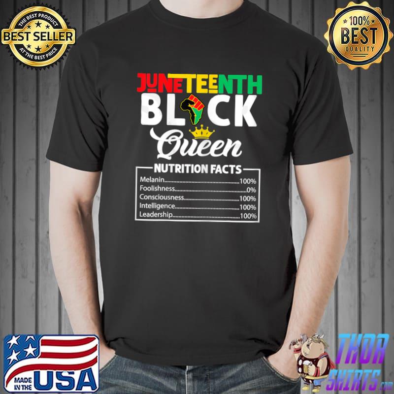 Womens Juneteenth Tshirt Women Juneteenth Shirts For Women Afro T-Shirt