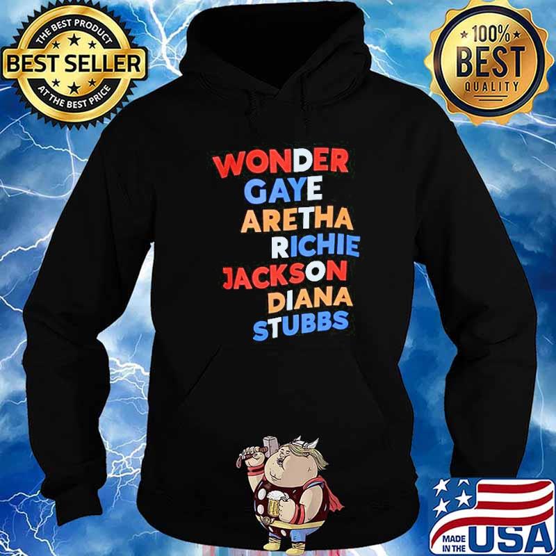Wonder gaye aretha richie jackson dianan stubbs s Hoodie