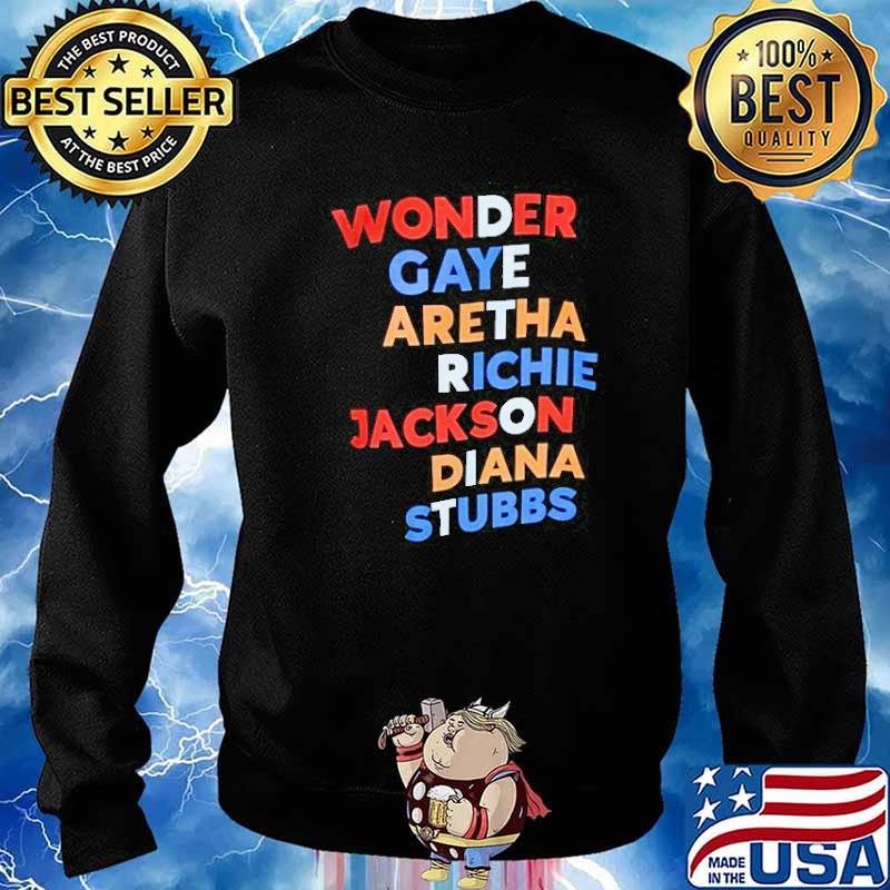 Wonder gaye aretha richie jackson dianan stubbs s Sweater
