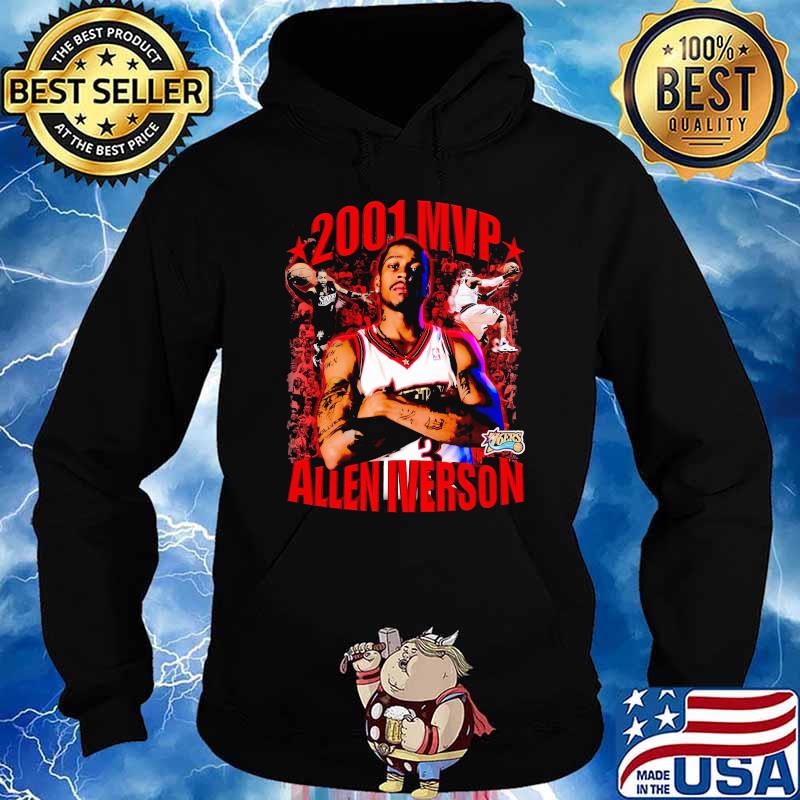 2001 MVP Allen Iverson s Hoodie