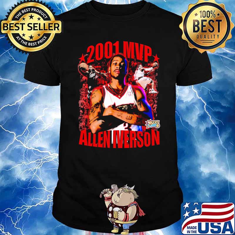 2001 MVP Allen Iverson shirt