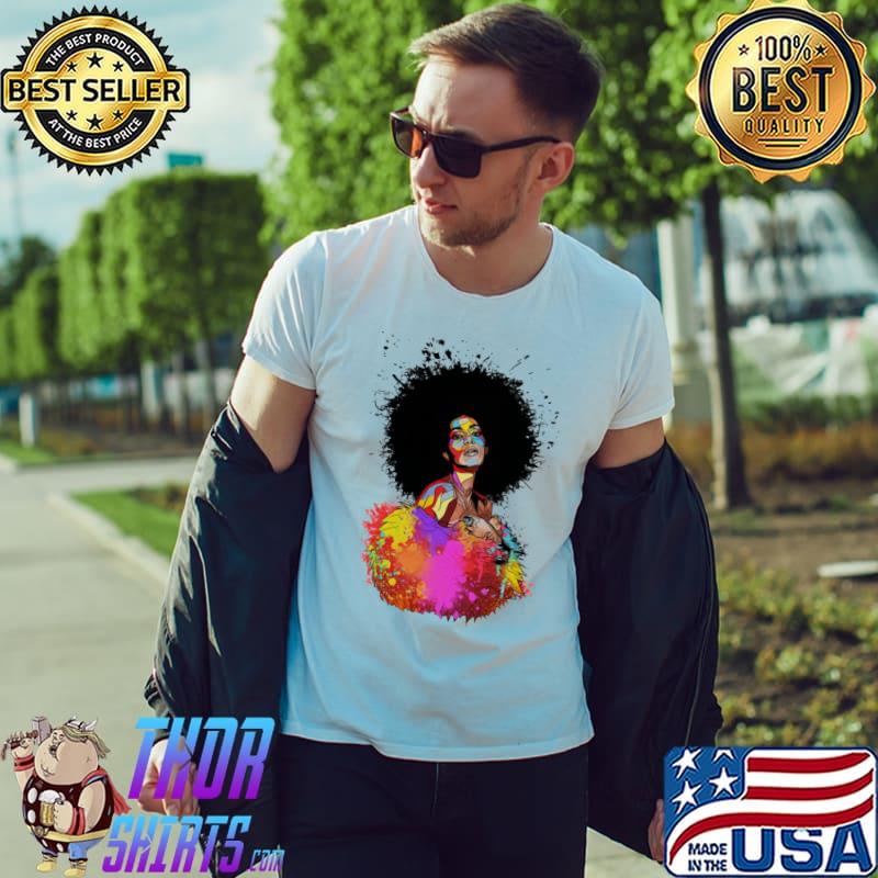 Afro Girl Black Hair Shirt