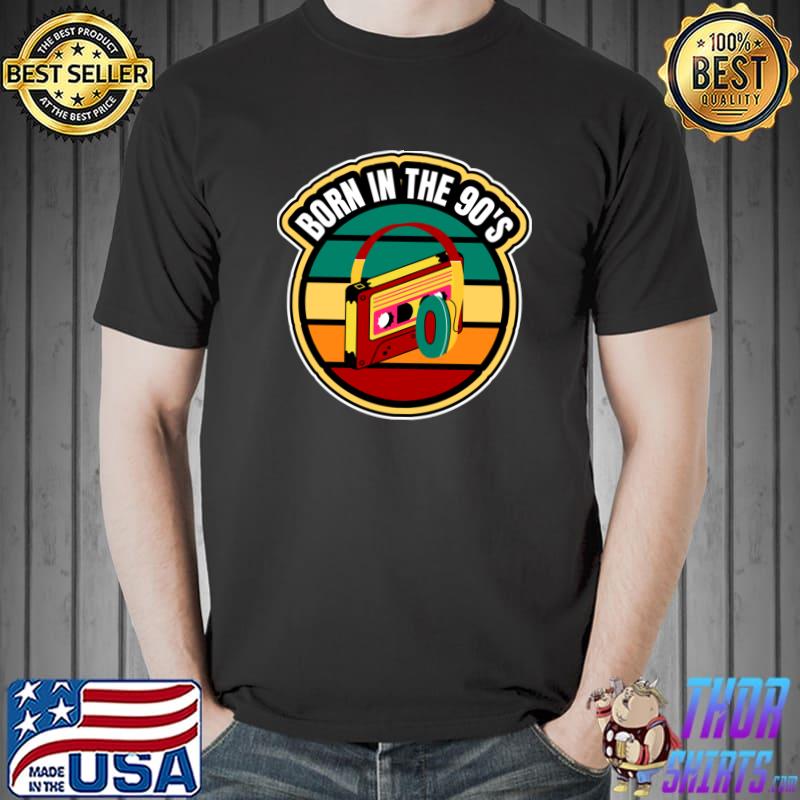 Born In The 90's Birthday Vintage T-Shirt