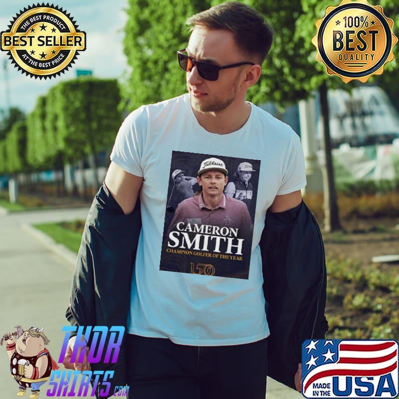 Cameron Smith Champion Golfer Of The Year 150 Trophy shirt