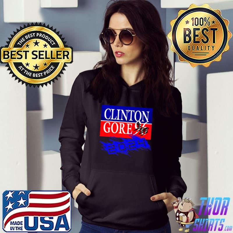 Clinton Gore 96 1996 2024 Campaign T-Shirt Hoodie
