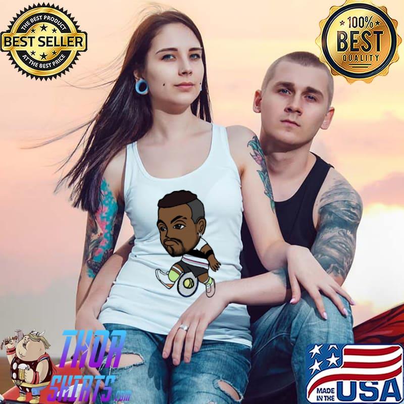 Cute nick kyrgios chibI playing tennis s Tank Top