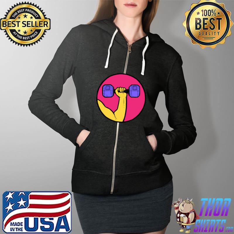 Do You Lift Gym T-Shirt Full Zip Hooded