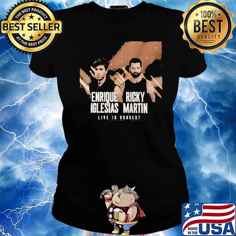 Enrique Iglesias con Ricky Martin Tour 2020 Shirt Ladies tee