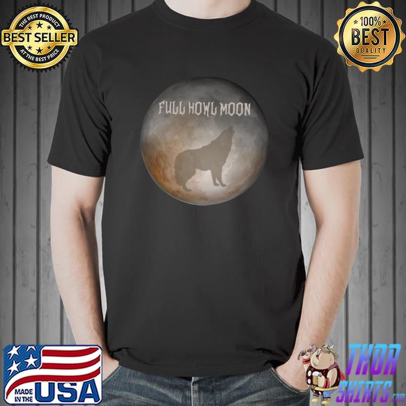 Full Howl Moon, Fullmoon In January T-Shirt