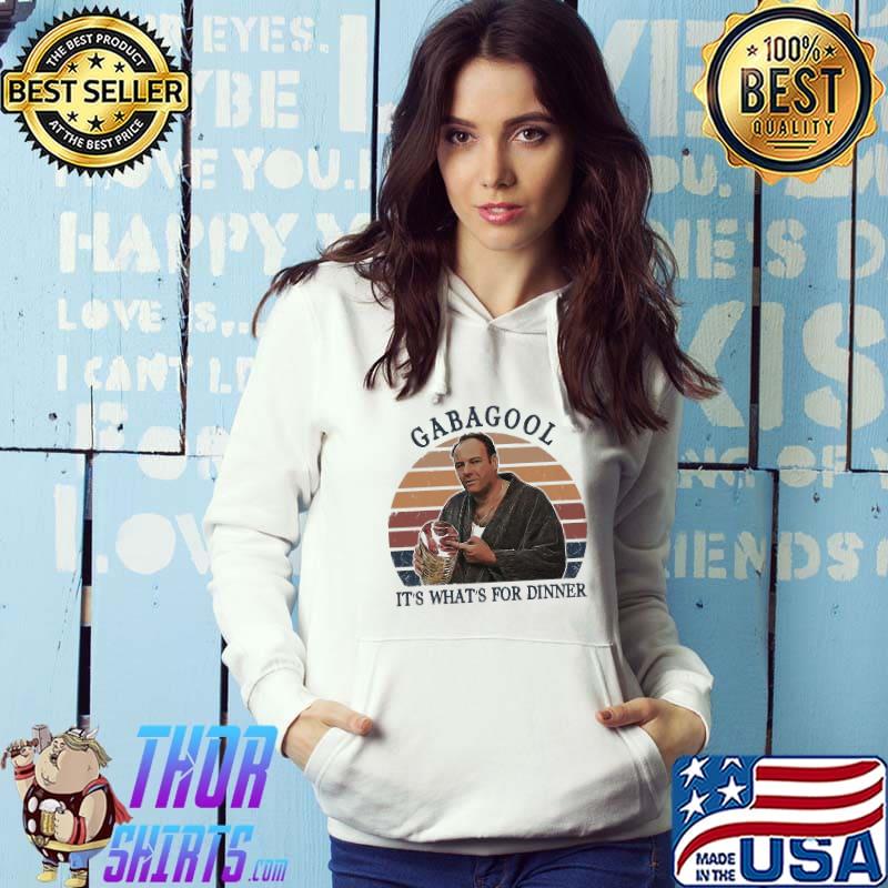 Gabagool it's what's for dinner vintage s Hoodie