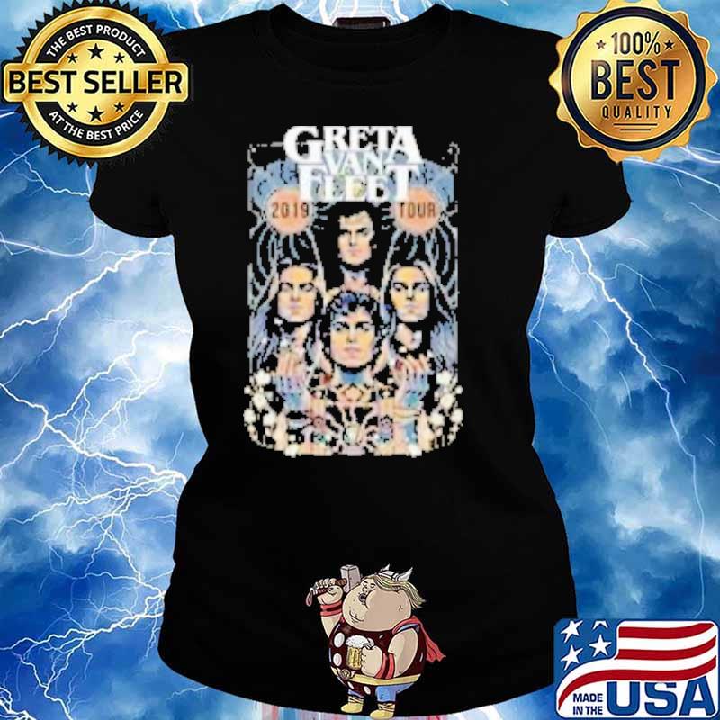 Greta Van Fleet March Of The Peacefull Army Shirt Ladies tee