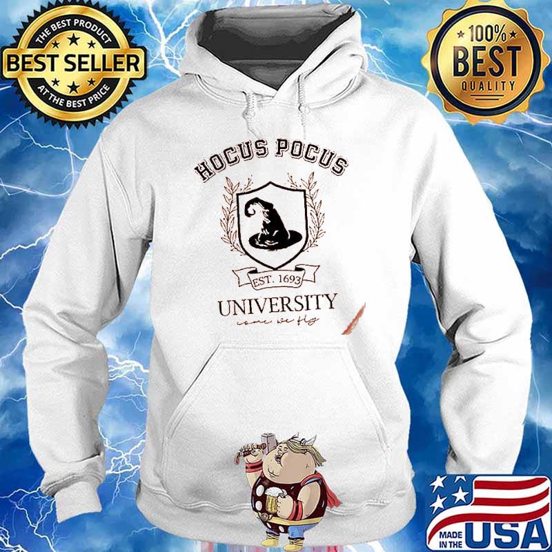 Halloween Hocus Pocus University Sanderson Sister Shirt Hoodie