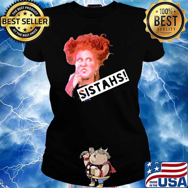 Hocus Pocus Sistahs Bette Midler Shirt Ladies tee