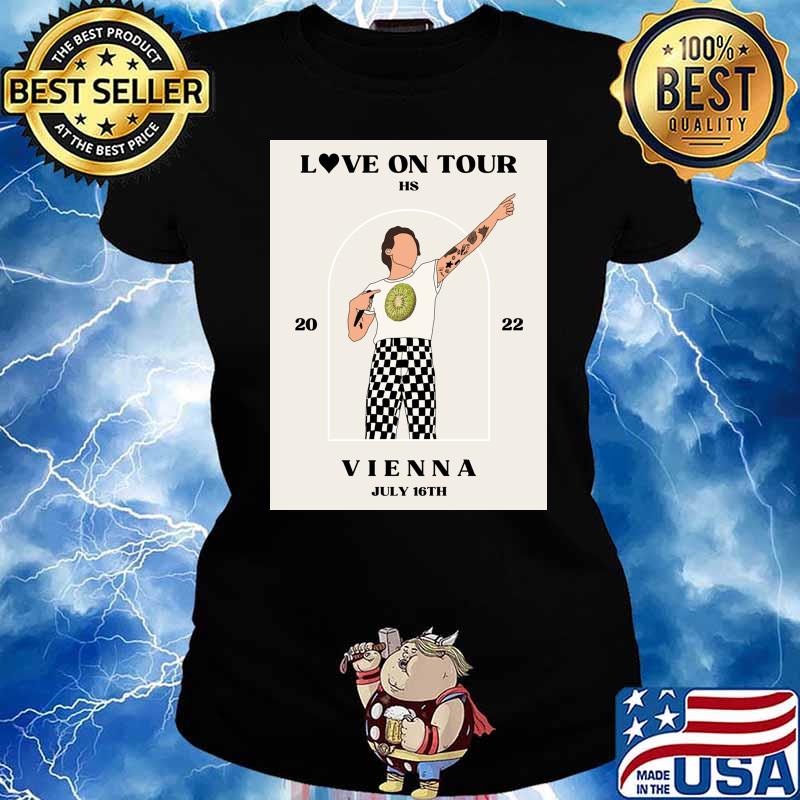 HSLOT Vienna Harry Styles Love On Tour 2022 Classic T-Shirt Ladies tee