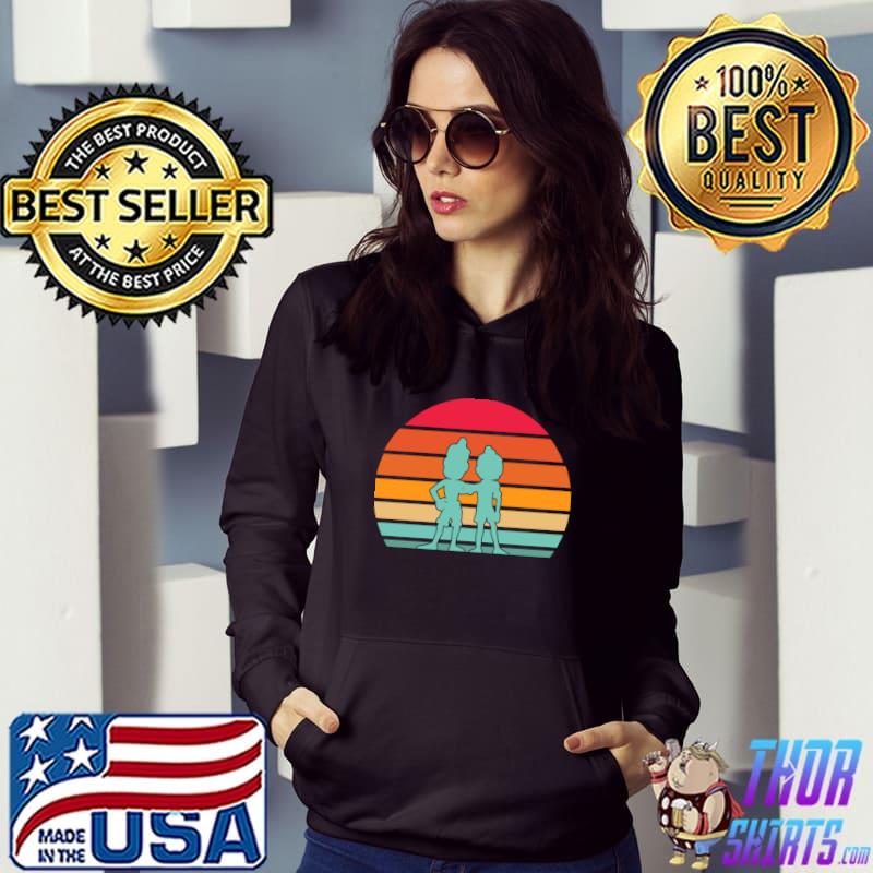 Italian Sunset with luca and alberto cartoon vintage sunset T-Shirt Hoodie
