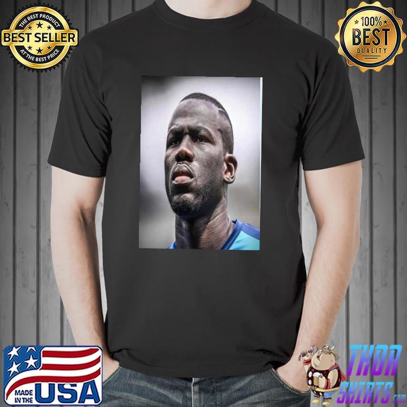Kalidou koulibaly signed with chelsea football team shirt