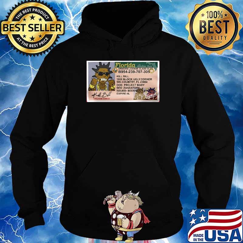 Kill Bill Drivers License Class Glee Shirt Hoodie
