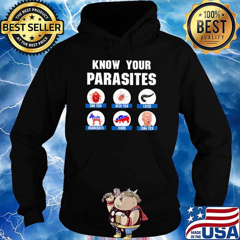 Know Your Parasites Shirt Hoodie