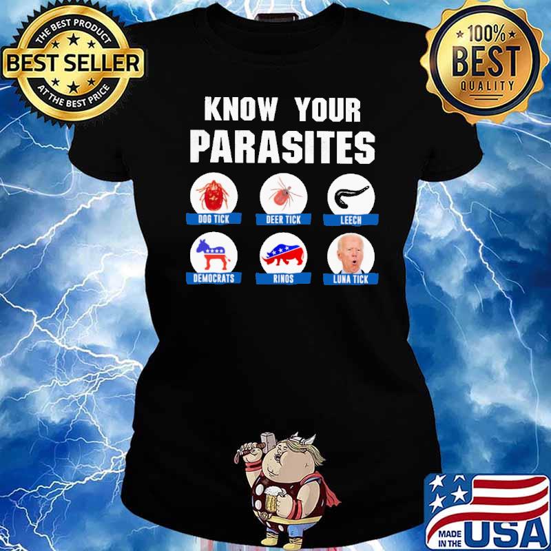 Know Your Parasites Shirt Ladies tee