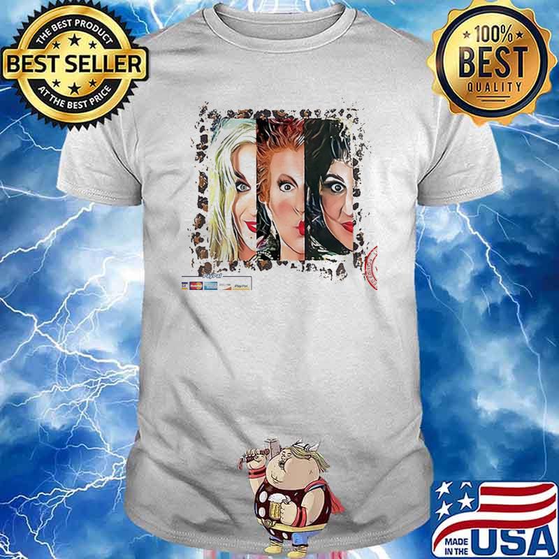 Leopard Hocus Pocus Halloween Shirt