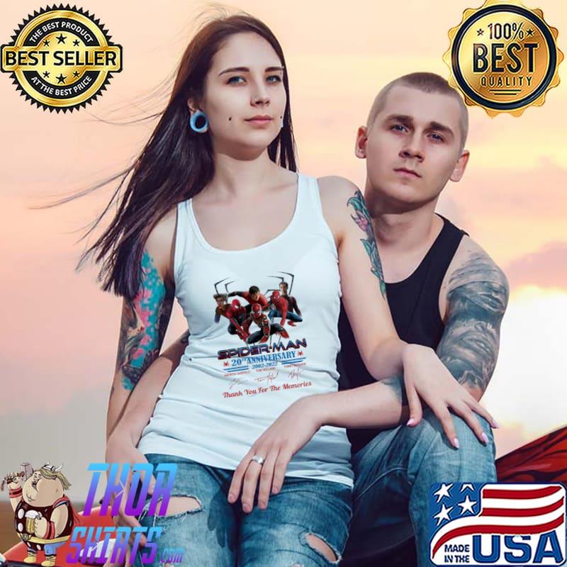 Marvel spiderman anniversary graphic adult kid spiderman spiderman thank you for memories s Tank Top