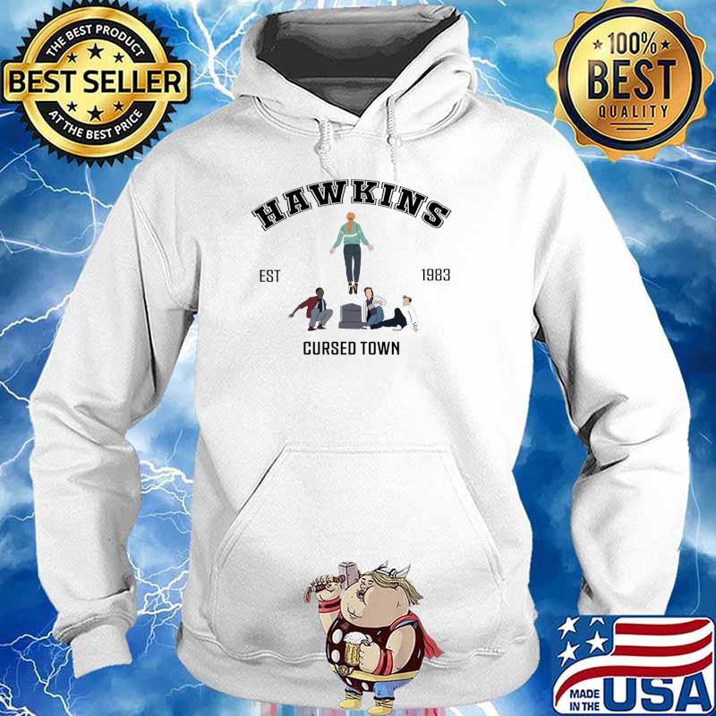 Max’s Favourite Song cursed town est.1983 Running Up That Hill Stranger Thing T-s Hoodie
