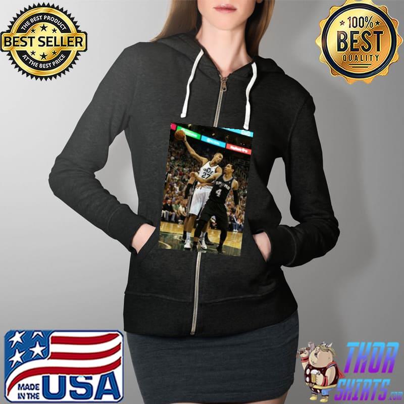 Middle of the Road Rudy Gobert Shirt Full Zip Hooded