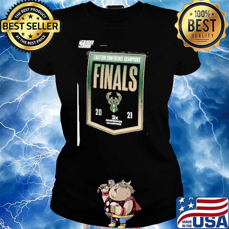 Milwaukee Bucks 2021 Eastern Conference Champions s Ladies tee