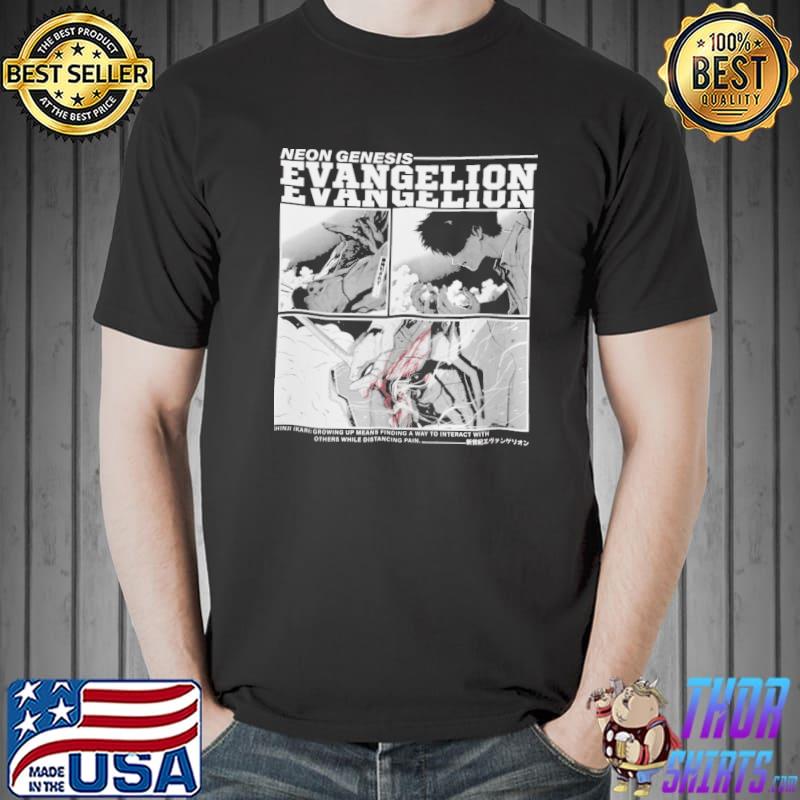 Neon genesis evangelion anime shirt