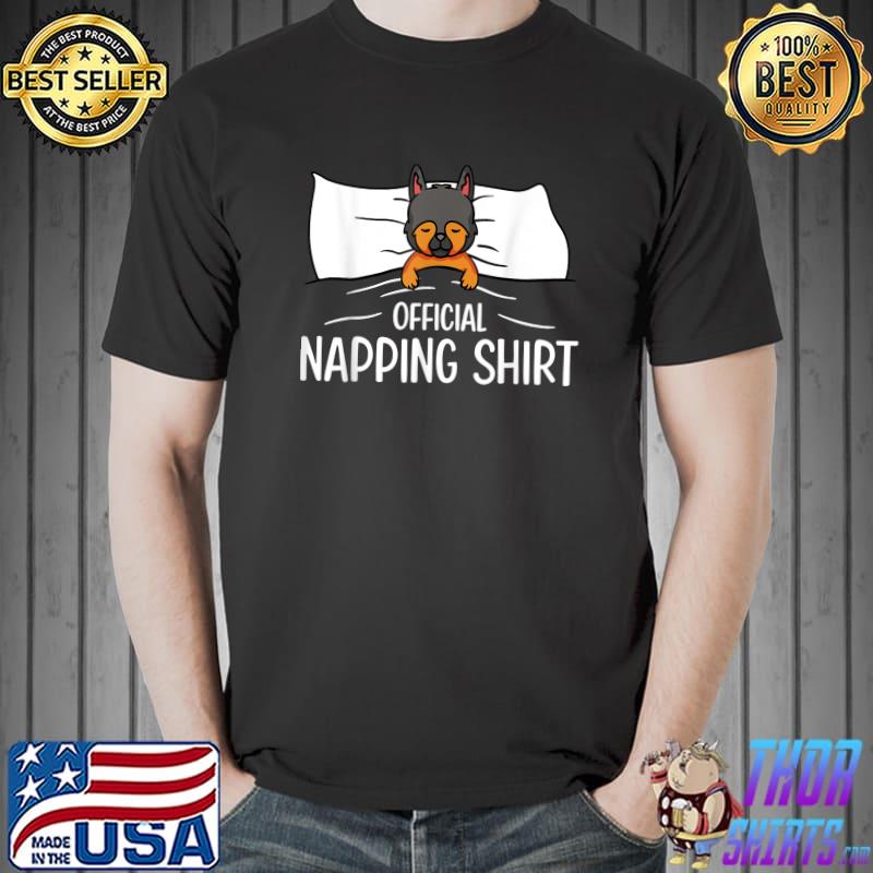 Official Napping German Shepherd Pajama SleepT-Shirt