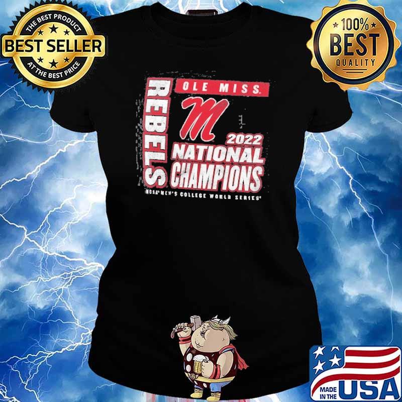 Ole Miss Rebels Fanatics Branded 2022 Shirt Ladies tee