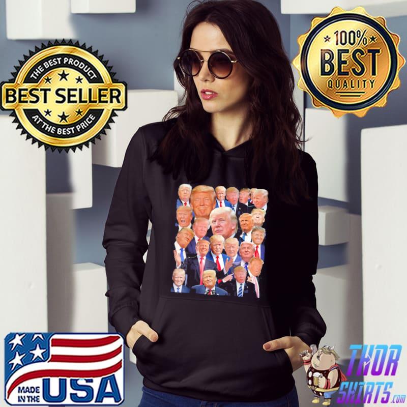 President Donald Trump photo collage Trump s Hoodie
