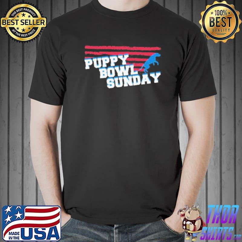 Puppy bowl sunday cute dog lover shirt