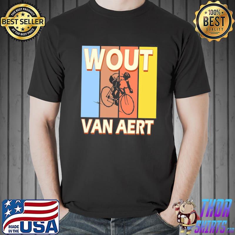 Racer wout van aert vintage shirt